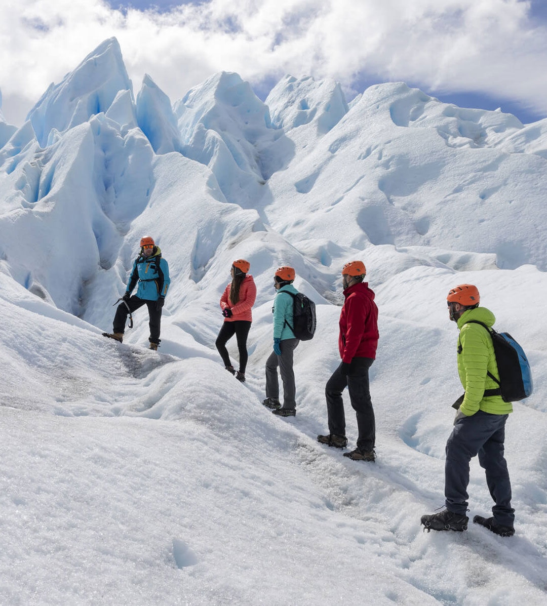 Minitrekking — caminata sobre el glaciar